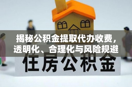 宁蒗揭秘公积金提取代办收费，透明化、合理化与风险规避之道