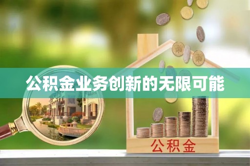 宁蒗公积金业务创新的无限可能