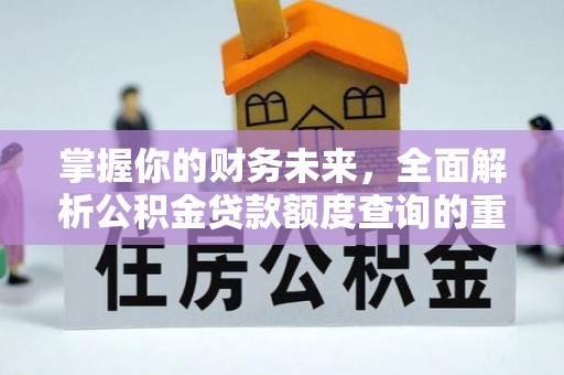 宁蒗掌握你的财务未来，全面解析公积金贷款额度查询的重要性