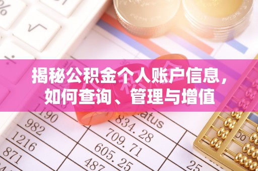 宁蒗揭秘公积金个人账户信息，如何查询、管理与增值