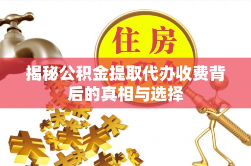 宁蒗揭秘公积金提取代办收费背后的真相与选择