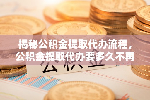 宁蒗揭秘公积金提取代办流程，公积金提取代办要多久不再是谜题