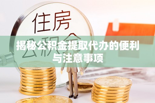 宁蒗揭秘公积金提取代办的便利与注意事项