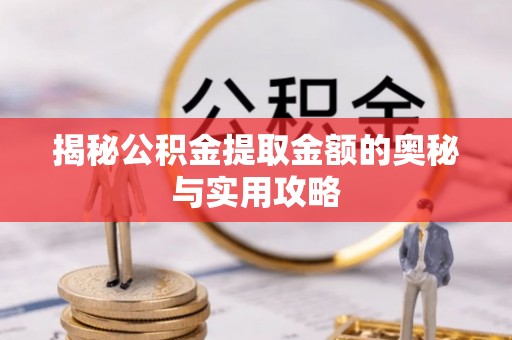 宁蒗揭秘公积金提取金额的奥秘与实用攻略