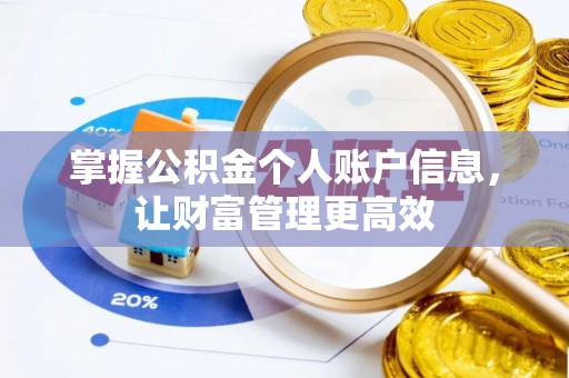 宁蒗掌握公积金个人账户信息，让财富管理更高效