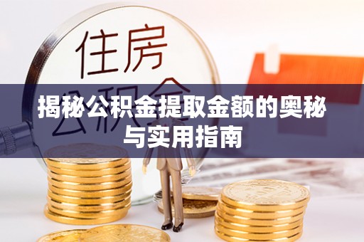 宁蒗揭秘公积金提取金额的奥秘与实用指南