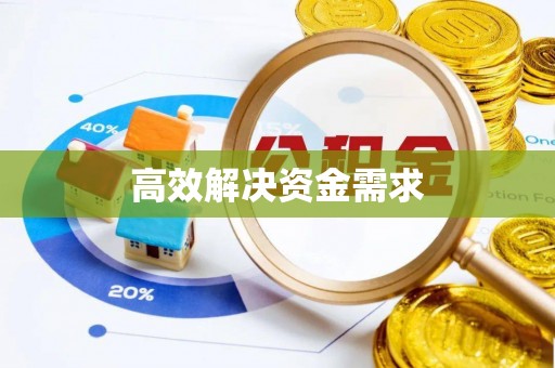 宁蒗高效解决资金需求
