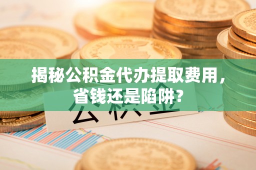 宁蒗揭秘公积金代办提取费用，省钱还是陷阱？