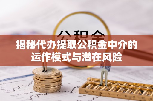 宁蒗揭秘代办提取公积金中介的运作模式与潜在风险