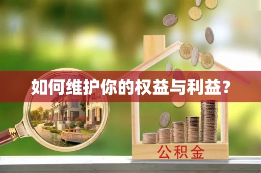 宁蒗如何维护你的权益与利益？