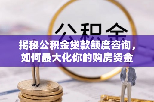 宁蒗揭秘公积金贷款额度咨询，如何最大化你的购房资金
