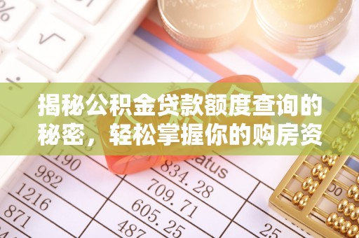 宁蒗揭秘公积金贷款额度查询的秘密，轻松掌握你的购房资金