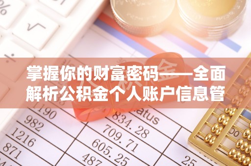宁蒗掌握你的财富密码——全面解析公积金个人账户信息管理与优化